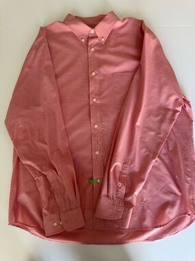 Saddlebred Men's Button-Down Shirt in Rose Pink